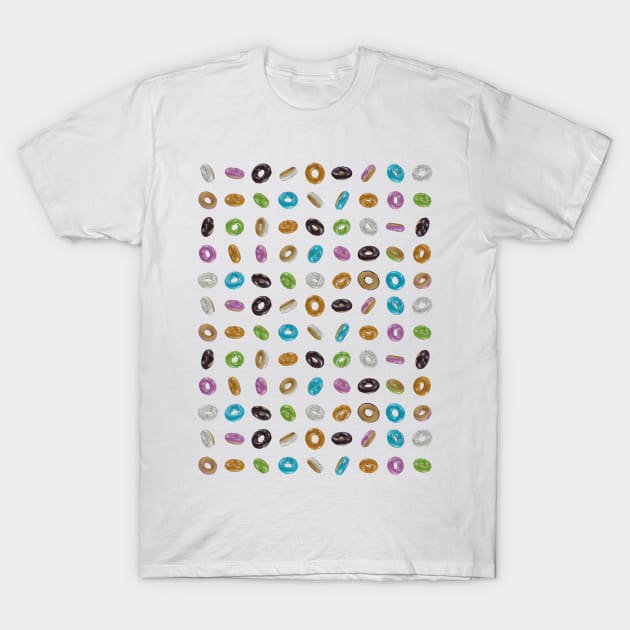 Donuts T-Shirt by retroshaper